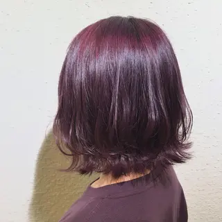 ミディアム カラー 透明感カラー/ 寺田千雅子のヘアスタイル