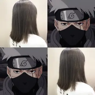 セミロング カラー 森谷 大河のヘアスタイル