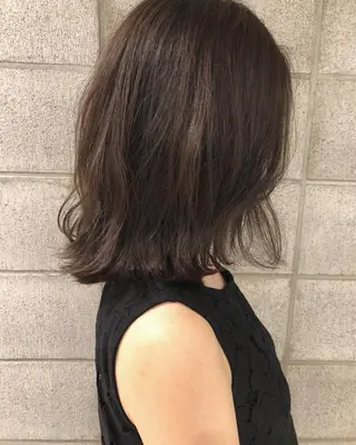 ショート カラー ボブ/ミニボブ/ 立河今日子のヘアスタイル