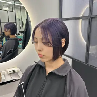 ショート カラー Ren. 🦋デザインカラーのヘアスタイル
