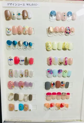 ネイル nail salon ily 武蔵新城のネイルデザイン
