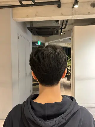 ショート メンズ 葉月/ボブ/ 透明感カラー／中目黒のヘアスタイル