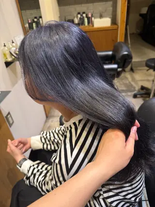 ロング カラー ‎🤍江坂 ハヤシアヤナ‎🤍のヘアスタイル