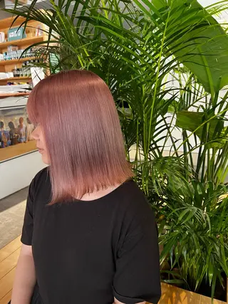 ミディアム Kazusa/艶髪 /ハイトーン🌈のヘアスタイル