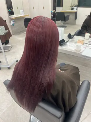 ロング カラー 濱田 憲史郎のヘアスタイル