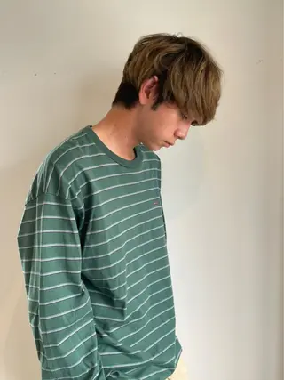 ショート カラー パーマ CEINE【セーヌ】 三軒茶屋のヘアスタイル