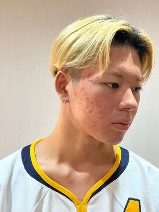 ショート メンズ gentle所属・木村 温人のヘアスタイル