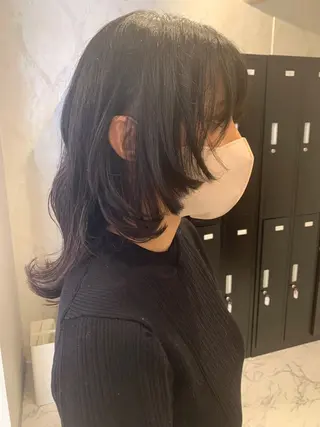 ミディアム 高橋 一樹のヘアスタイル