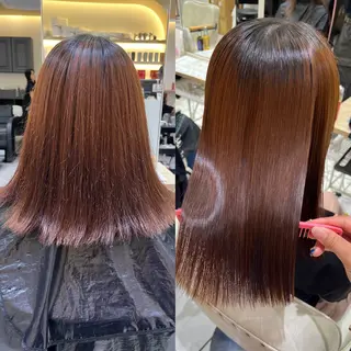 ミディアム 酸性ストレート人気 No,1/カスミ🩰のヘアスタイル