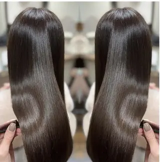 ロング カラー&プルエクステ 大人気!!のヘアスタイル