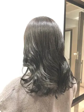 セミロング カラー 顔まわり職人🇰🇷 韓国ヘア/KAITOのヘアスタイル