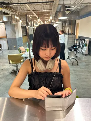 ミディアム カラー keen 立川のヘアスタイル