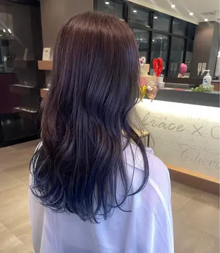 ロング カラー 堀江/韓国/透明感 /みずき🐩のヘアスタイル