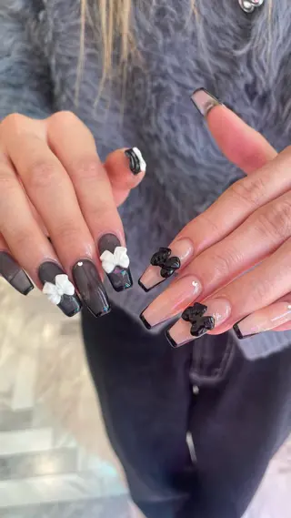 ネイル クルミ/ 💕ワンホンネイルのネイルデザイン