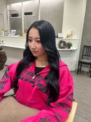 ロング カラー ヘアアレンジ cocotte 💟草間紫音💟のヘアスタイル