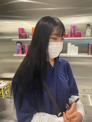 ロング カラー 🧁はるひ/ ZEST八王子🟡のヘアスタイル