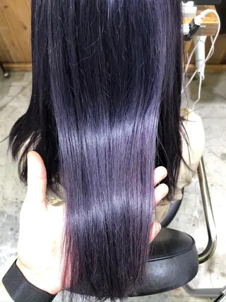 ロング カラー 舘野 太嘉宏のヘアスタイル