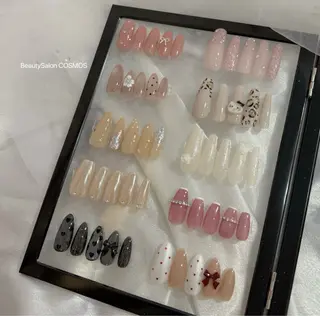 ネイル COSMOS モカのネイルデザイン