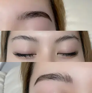 アイブロウ 韓国束感まつげ｜ MANAMI🧸のマツエク・マツパデザイン