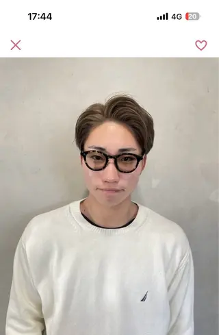 カラー メンズ ⚡️メンズ特化カラー ⚡️杉浦興大のヘアスタイル