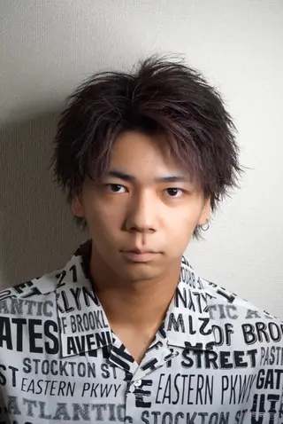 ロング 宮之本 峻也のヘアスタイル