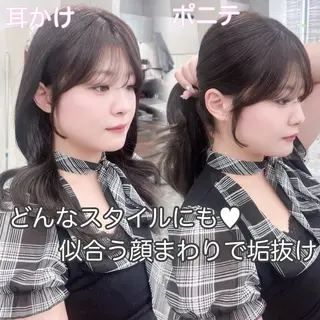 ロング 🎀mao🎀 顔周り/透明感カラーのマツエク・マツパデザイン