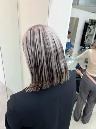 ショート カラー 吉沢遣人/レイヤー 艶カラー/パーマのヘアスタイル