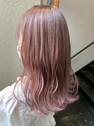 ロング Sherry大国町所属・髪質改善×縮毛矯正 ×艶カラーNAOのヘアスタイル