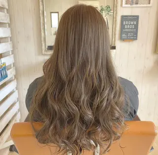 ロング カラー CANAAN-private salon-所属・正道 佳奈のマツエク・マツパデザイン