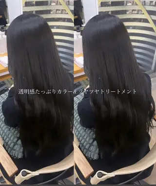 カラー sand ikebukuro所属・うる艶地毛風縮毛特化 ルナのヘアスタイル