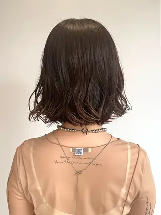 ショート パーマ SAUT銀座所属・石川玲菜/ 髪質改善ボブ/メンズのヘアスタイル