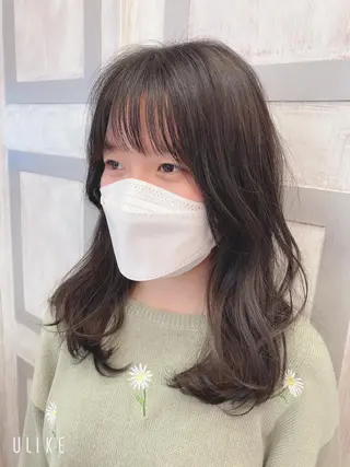 セミロング GOSSIP所属・GOSSIP信国 瑞絵のヘアスタイル