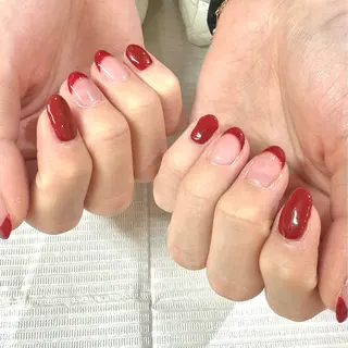 ネイル un Riche新宿 Hasuikeのネイルデザイン