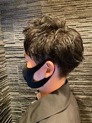 ミディアム 齋藤 大晟のヘアスタイル