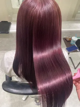 ロング lee甲子園 momokaのヘアスタイル