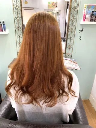 ロング カラー R ri R takagiのヘアスタイル