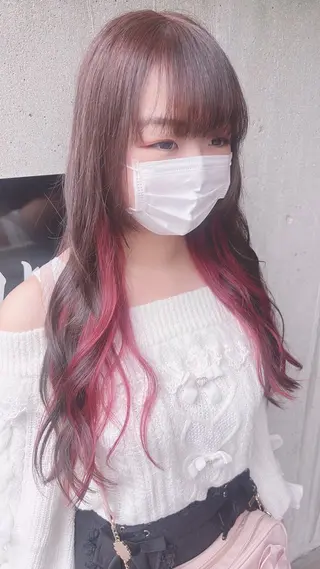 ロング Gaudi(ガウディ)❤︎所属・めんへらびようし Daiaのヘアスタイル