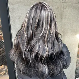 ロング 🌈透明感カラー ✨松田龍也🌈のヘアスタイル