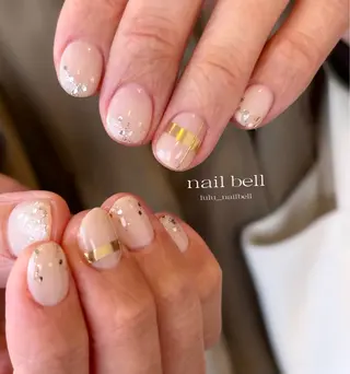 ネイル 大人可愛いネイル🎗 Hinaのネイルデザイン