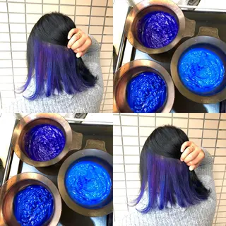 ミディアム キノシタ ナオユキのヘアスタイル