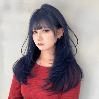 ロング カラー 🥇KEN /人気指名殺到中‼️のヘアスタイル