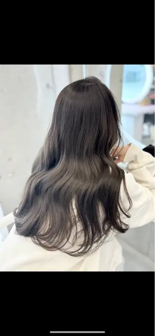 ロング カラー きなみ いく🎀透明感カラーのヘアスタイル