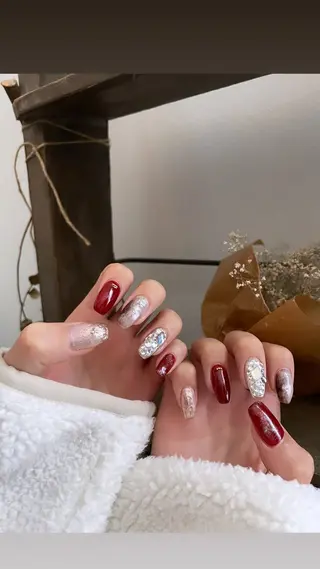 ネイル 甲府市徳行 🧸prunelleのネイルデザイン