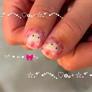 ネイル 栗田 ゆう子のネイルデザイン