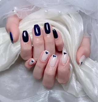 ネイル 🎀も ものネイルデザイン