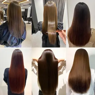 ロング カラー マツエク・マツパ ボブ、縮毛矯正👑 心斎橋/高城涼也のヘアスタイル