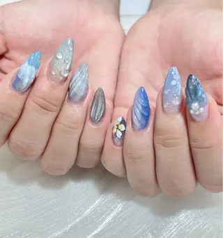 ネイル 野々下 真理のネイルデザイン