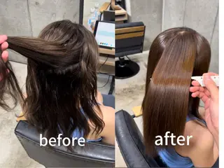 ロング 林奏良 髪質改善/ハイトーンのヘアスタイル