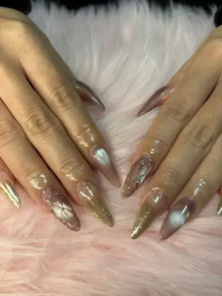 ネイル rukianail 新里のネイルデザイン