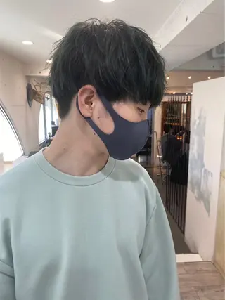 ショート メンズ カラーが上手い 辻悠月のヘアスタイル